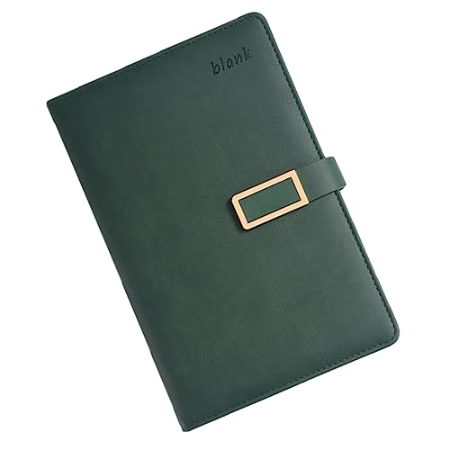 DIYEAH 1 Stück Notizbuch im Retro Stil mit Magnetverschluss Schreibbuch für Büro Schule und Reisen Geeignet für Studenten Lehrer und Berufstätige von DIYEAH