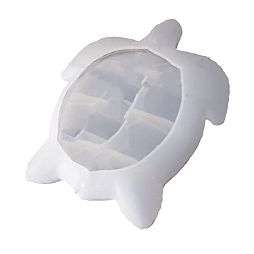 DIYEAH 1 Stück Schildkröten Silikonform für Epoxidharz Diy Gießform für Kreative Handarbeiten Geeignet für Untersetzer Teller und Einzigartige von DIYEAH