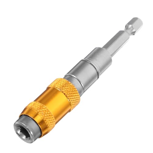 DIYEAH 1 Stück Sechskantschaftadapter Magnetischer Schwenkbarer Bitspitzenhalter Schwenkbarer Bithalter Drehbarer Bithalter Schnellwechsel-bithalter Kohlenstoffstahl von DIYEAH