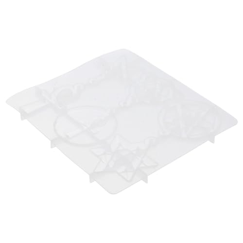 DIYEAH 1 Stück Silikonform für Schmuckherstellung Flexibles Hochtransparentes Diy Material für Kreative Bastelprojekte und Epoxidharz Güsse Fünfzackiger Stern Mold Einfach zu Reinigen von DIYEAH