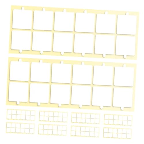 DIYEAH 10 Blatt Doppelseitiges Klebeband für Akustikschaumplatten Transparentes Montageband für Schallisolierung Einfache Anwendung bei Diy Projekten Rückstandsfrei Ablösbar von DIYEAH