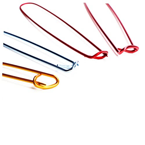 DIYEAH 10 Maschenhalter aus Aluminium, praktische Häkel-Verriegelungswerkzeuge, Sicherheitsnadeln, Broschen, Webnadeln, Garnmarker, Nadeln zum Quilten, Nähen und Stricken DIYEAH 10 Maschenhalter aus Aluminium, praktische Häkel-Verriegelungswerkzeuge, Sicherheitsnadeln, Broschen, Webnadeln, Garnmarker, Nadeln zum Quilten, Nähen und Stricken von DIYEAH