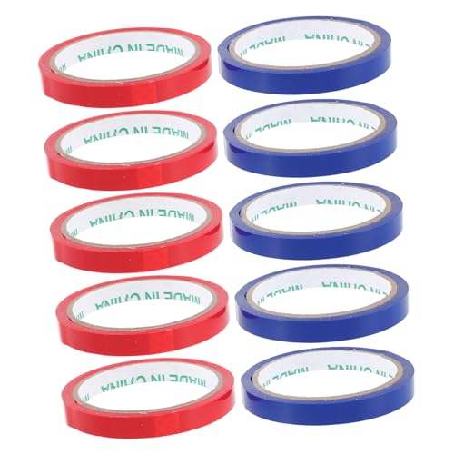DIYEAH 10 Rollen Farbiges Krawattenband verschleißfestes Bindeband Beutelverschlussband Nachfüllpackungen für Verpackungsbänder Klebeband binden Packbänder das Haustier DIYEAH 10 Rollen Farbiges Krawattenband verschleißfestes Bindeband Beutelverschlussband Nachfüllpackungen für Verpackungsbänder Klebeband binden Packbänder das Haustier von DIYEAH