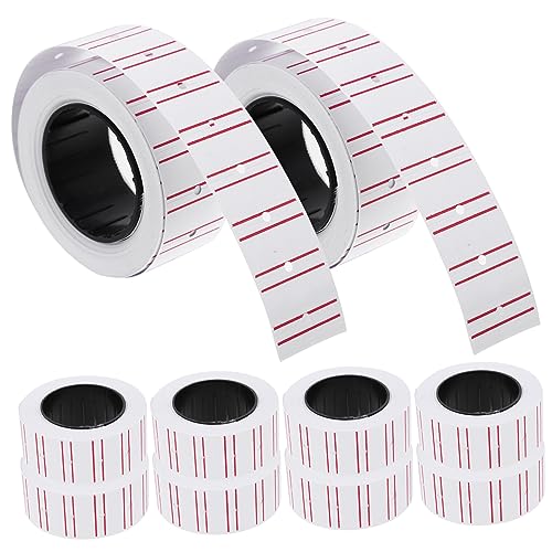 DIYEAH 10 Rollen Preisetikettenpapier Selbstklebende Preisschilder für Supermärkte Druckerlabel für Kostengünstige Preisgestaltung im Einzelhandel DIYEAH 10 Rollen Preisetikettenpapier Selbstklebende Preisschilder für Supermärkte Druckerlabel für Kostengünstige Preisgestaltung im Einzelhandel von DIYEAH