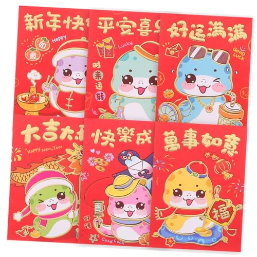 DIYEAH 10 Sätze Cartoon-Schlangenumschlag Geldumschläge für das neue Jahr roter Umschlag Chinesisches Neujahr rotes Umschläge rote Geldumschläge schicke Umschläge Papier DIYEAH 10 Sätze Cartoon-Schlangenumschlag Geldumschläge für das neue Jahr roter Umschlag Chinesisches Neujahr rotes Umschläge rote Geldumschläge schicke Umschläge Papier von DIYEAH