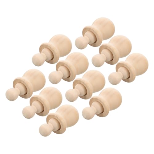 DIYEAH 10 Satz Unfertige Holzpuppen für Diy Malset Bemalbare Holzfiguren Kreativität und Feinmotorik Bastelspielzeug für Kleine Künstler DIYEAH 10 Satz Unfertige Holzpuppen für Diy Malset Bemalbare Holzfiguren Kreativität und Feinmotorik Bastelspielzeug für Kleine Künstler von DIYEAH