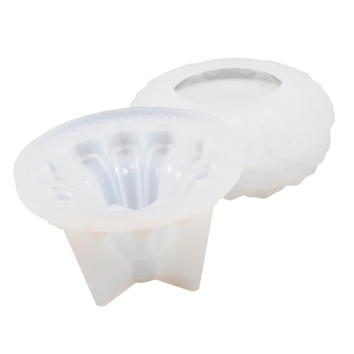 DIYEAH 10 Stk. Silikonform Kerzenhalter Lotusblume für DIY Epoxidharz Gießen Wiederverwendbar Langlebig Multifunktional für Kreative Handwerksprojekte und Individuelle Wohnungsdekoration DIYEAH 10 Stk. Silikonform Kerzenhalter Lotusblume für DIY Epoxidharz Gießen Wiederverwendbar Langlebig Multifunktional für Kreative Handwerksprojekte und Individuelle Wohnungsdekoration von DIYEAH
