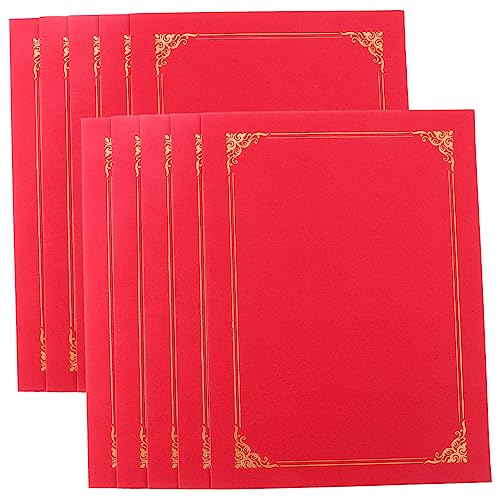 DIYEAH 10 Stück Auszeichnung für besondere Verdienste mappen aktenmappe Urkundenordner Urkundenmappe aktenordner Inhaber Zertifikat Dokumentenhalter aus Papier Urkundenumschlag rot DIYEAH 10 Stück Auszeichnung für besondere Verdienste mappen aktenmappe Urkundenordner Urkundenmappe aktenordner Inhaber Zertifikat Dokumentenhalter aus Papier Urkundenumschlag rot von DIYEAH