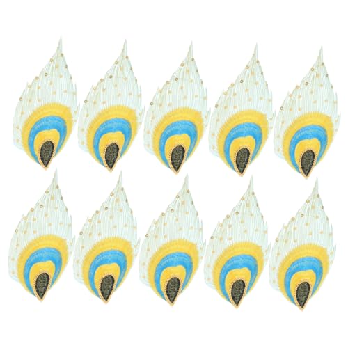 DIYEAH 10 Stück Dekorative Stoff Patches für Kostüme Diy Kleidung Theaterreparaturen Stickerei und Langlebige DIYEAH 10 Stück Dekorative Stoff Patches für Kostüme Diy Kleidung Theaterreparaturen Stickerei und Langlebige von DIYEAH