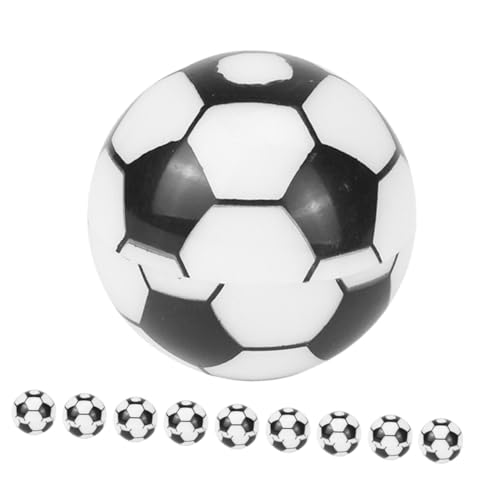 DIYEAH 10 Stück Fußball Bleistiftspitzer für Tragbarer Leichter Handspitzer Runder Ballform für Schule und Klassenzimmer für Kleine Fußballfans von DIYEAH