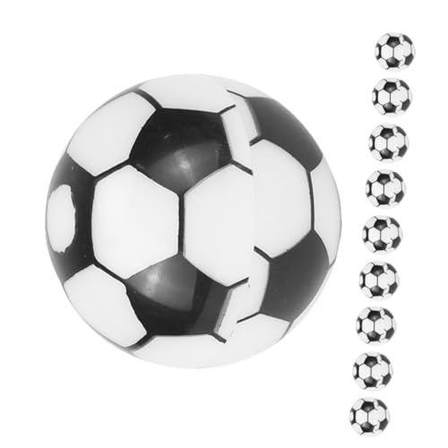 DIYEAH 10 Stück Fußballstiftschärfer Tragbare Bleistiftspitzer Schüler Manuelle Bleistiftspitzer Aus Kunststoff Bleistiftspitzer Für Das Klassenzimmer Fußballschärfer Stahl von DIYEAH