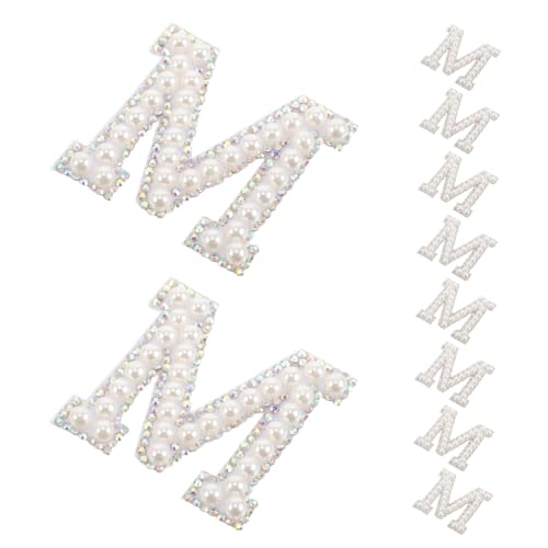 DIYEAH 10 Stück Glitzernde Bügel Applikationen für Kleidung Hüte und Taschen Selbstklebende Buchstaben für Diy Bastelprojekte DIYEAH 10 Stück Glitzernde Bügel Applikationen für Kleidung Hüte und Taschen Selbstklebende Buchstaben für Diy Bastelprojekte von DIYEAH