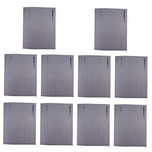 DIYEAH 10 Stück Hängeregistraturhalter hängend Datei Schreibtisch Organisatoren A4 transparente Dokumentenmappen ordner büroorganisation stuck geschenkeidee bürozubehör slice Papier Grey DIYEAH 10 Stück Hängeregistraturhalter hängend Datei Schreibtisch Organisatoren A4 transparente Dokumentenmappen ordner büroorganisation stuck geschenkeidee bürozubehör slice Papier Grey von DIYEAH