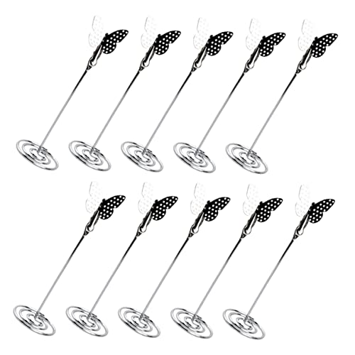 DIYEAH 10 Stück Hochzeitssitzhalter Platzkarten Florist Schild Gruß Ort visitenkarten halterung hochzeitsdeko hochzeitsdeco Tischdekoration für Partys Bildhalter für Tische Metall Silver DIYEAH 10 Stück Hochzeitssitzhalter Platzkarten Florist Schild Gruß Ort visitenkarten halterung hochzeitsdeko hochzeitsdeco Tischdekoration für Partys Bildhalter für Tische Metall Silver von DIYEAH
