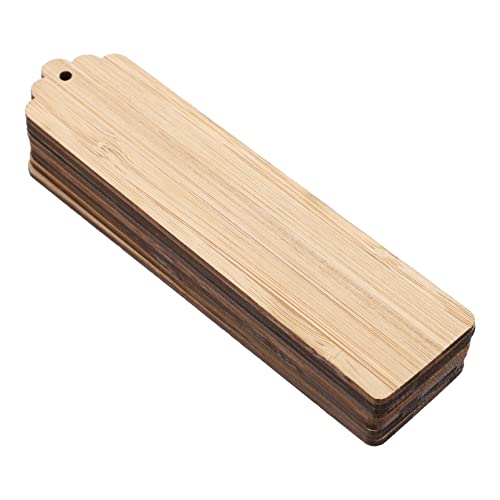 DIYEAH 10 Stück Holz Lesezeichen Blanko Unbearbeitet Diy Gravur Tags für Kreative Bastelprojekte für Karten Dekoration und Personalisierte DIYEAH 10 Stück Holz Lesezeichen Blanko Unbearbeitet Diy Gravur Tags für Kreative Bastelprojekte für Karten Dekoration und Personalisierte von DIYEAH