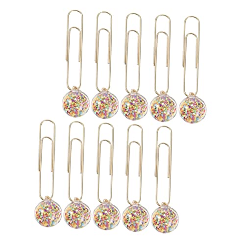 DIYEAH 10 Stück Kreative Büroklammern Bunte Dokumenten Organizer Clips für Notizen Lesezeichen und Scrapbooking Praktische Bürobedarf für Schule und Büro DIYEAH 10 Stück Kreative Büroklammern Bunte Dokumenten Organizer Clips für Notizen Lesezeichen und Scrapbooking Praktische Bürobedarf für Schule und Büro von DIYEAH