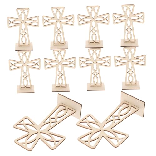 DIYEAH 10 Stück Kreuzverzierung Mini Groß Kind Tischdekoration Mit Kreuzen Für Wandkreuze Dekorativ Kreuze Zum Basteln Kreuzdekor Tischplatte Klein Weißes Kreuz Erste Heilig Hölzern DIYEAH 10 Stück Kreuzverzierung Mini Groß Kind Tischdekoration Mit Kreuzen Für Wandkreuze Dekorativ Kreuze Zum Basteln Kreuzdekor Tischplatte Klein Weißes Kreuz Erste Heilig Hölzern von DIYEAH