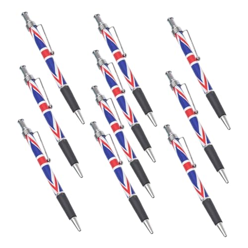DIYEAH 10 Stück Kugelschreiber Mit Flagge Komfortabler Griffstift Tintenstifte Büro Stift Patriotischer Stift Home-office-stift Büroschreibstift Glatter Kugelschreiber Metall DIYEAH 10 Stück Kugelschreiber Mit Flagge Komfortabler Griffstift Tintenstifte Büro Stift Patriotischer Stift Home-office-stift Büroschreibstift Glatter Kugelschreiber Metall von DIYEAH