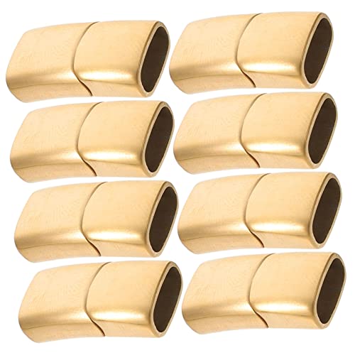 DIYEAH 10 Stück Magnetschnalle Verschlüsse Herstellung Kette Schmuck Verschluss Schließe Armbänder Magnetverschluss Selber Machen Schmuck Mit Magnetverschluss Golden Rostfreier Stahl DIYEAH 10 Stück Magnetschnalle Verschlüsse Herstellung Kette Schmuck Verschluss Schließe Armbänder Magnetverschluss Selber Machen Schmuck Mit Magnetverschluss Golden Rostfreier Stahl von DIYEAH