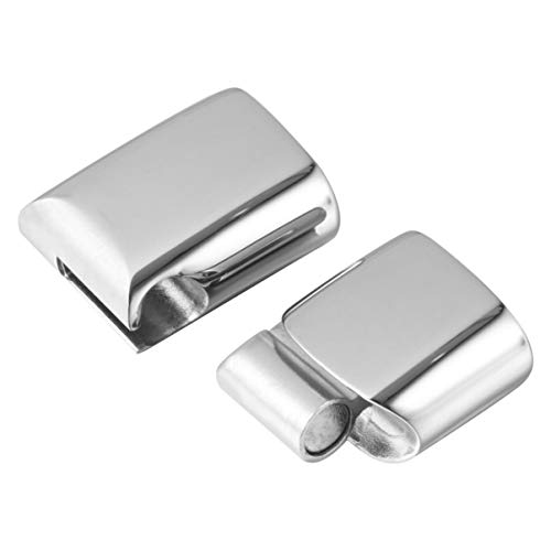 DIYEAH 10 Stück Magnetverschluss Sicherheitsverschluss für Armbänder und Lederbänder Stahlfarbe DIYEAH 10 Stück Magnetverschluss Sicherheitsverschluss für Armbänder und Lederbänder Stahlfarbe von DIYEAH