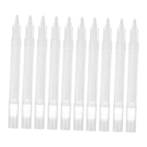 DIYEAH 10 Stück Nachfüllbare Leere Acryl Permanentmarker für Kreativprojekte Selbstbefüllbare Marker für Metallic Graffiti Ergonomisches Design Flexibles Nachfüllen von DIYEAH
