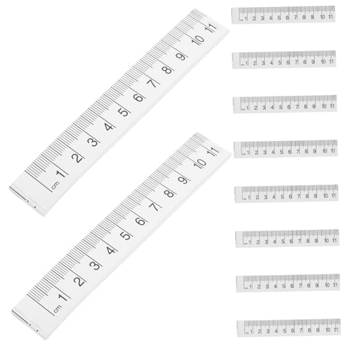 DIYEAH 10 Stück Papier Herrscher misst Herrscher Bandkörper messen Quilling-Zubehör aus Papier Maßband zur Körpervermessung Lineal zum Zerreißen von Papier Weiß DIYEAH 10 Stück Papier Herrscher misst Herrscher Bandkörper messen Quilling-Zubehör aus Papier Maßband zur Körpervermessung Lineal zum Zerreißen von Papier Weiß von DIYEAH