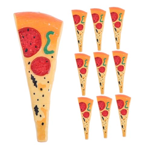 DIYEAH 10 Stück Pizza Kugelschreiber Kreative Schreibgeräte für Schulbedarf Studenten Lustiges Partygeschenk von DIYEAH