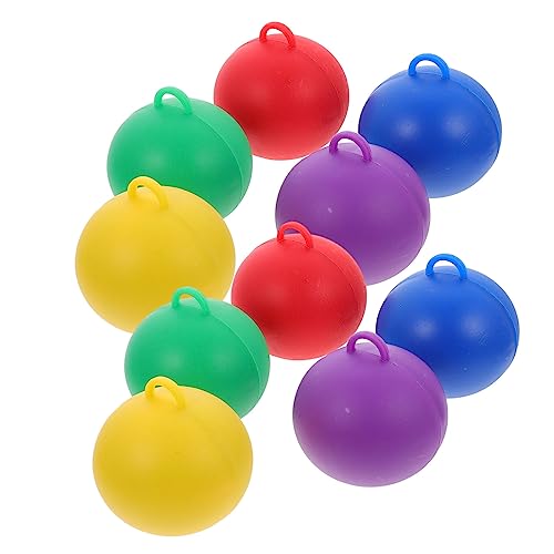 DIYEAH 10 Stück Teiliges Bunte Kunststoff Ballongewichte Wiederverwendbare Helium Ballonbeschwerer Kugelform Farbige Anhänger für Party Hochzeit Indoor Dekoration Vielseitig Einsetzbar DIYEAH 10 Stück Teiliges Bunte Kunststoff Ballongewichte Wiederverwendbare Helium Ballonbeschwerer Kugelform Farbige Anhänger für Party Hochzeit Indoor Dekoration Vielseitig Einsetzbar von DIYEAH