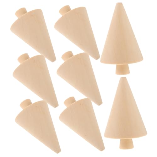 DIYEAH 10 Stück Teiliges Diy Holz Weihnachtsbaum Naturbelassene Leichte Holzfiguren Kindgerechte Bastelobjekte für Kreative Weihnachtsdeko für Tischdekoration und Party DIYEAH 10 Stück Teiliges Diy Holz Weihnachtsbaum Naturbelassene Leichte Holzfiguren Kindgerechte Bastelobjekte für Kreative Weihnachtsdeko für Tischdekoration und Party von DIYEAH