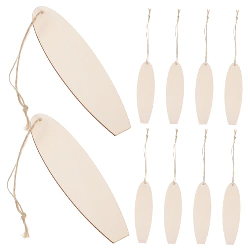 DIYEAH 10 Stück Teiliges Holz Surfboard Cutouts Unbemalt Robust Für DIY Bastelprojekte Küsten Deko Strandzimmer Kreative Holzornamente Mit Natürlicher Holzoptik DIYEAH 10 Stück Teiliges Holz Surfboard Cutouts Unbemalt Robust Für DIY Bastelprojekte Küsten Deko Strandzimmer Kreative Holzornamente Mit Natürlicher Holzoptik von DIYEAH