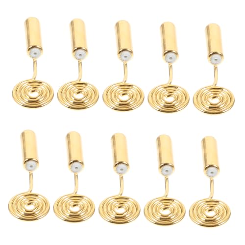 DIYEAH 10 Stück Teiliges Kupfer Ohrclips für Nicht pierced Ohren Ohrstecker Adapter DIY Ohrschmuck Zubehör Schmerzfrei und Allergikerfreundlich für Damen und Mädchen DIYEAH 10 Stück Teiliges Kupfer Ohrclips für Nicht pierced Ohren Ohrstecker Adapter DIY Ohrschmuck Zubehör Schmerzfrei und Allergikerfreundlich für Damen und Mädchen von DIYEAH