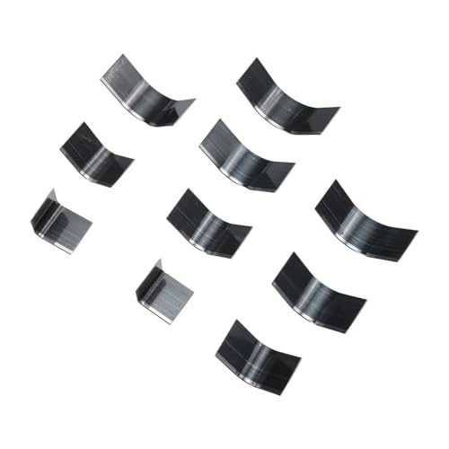 DIYEAH 10 Stück Teiliges Lederlocher Set Handgefertigte Runde Cutter für Lederhandwerk für Taschen und Gürtelenden Professionelles Werkzeug für DIY Projekte von DIYEAH