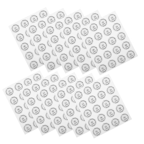 DIYEAH 10 Stück Teiliges Lippenstift Aufkleber mit Zahlen Selbstklebende Farbcode Etiketten für Make Up Organisation Langlebige Haftung und Einfache Anwendung zur Farbunterscheidung DIYEAH 10 Stück Teiliges Lippenstift Aufkleber mit Zahlen Selbstklebende Farbcode Etiketten für Make Up Organisation Langlebige Haftung und Einfache Anwendung zur Farbunterscheidung von DIYEAH