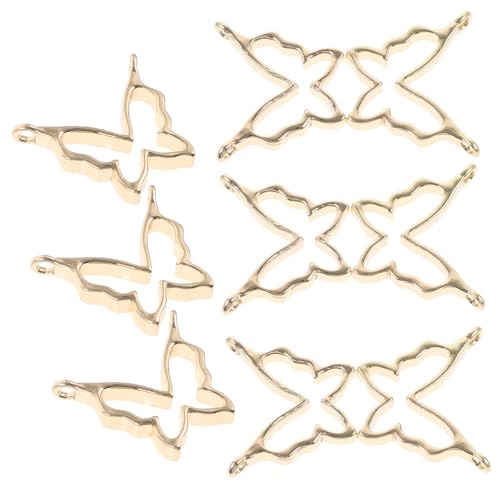 DIYEAH 10 Stück Teiliges Offene Metallrahmen Anhänger für Schmuckherstellung Stabile Legierung Vielseitig für Resin und Epoxidharzschmuck Diy Bastelbedarf für Ohrringe und Halsketten DIYEAH 10 Stück Teiliges Offene Metallrahmen Anhänger für Schmuckherstellung Stabile Legierung Vielseitig für Resin und Epoxidharzschmuck Diy Bastelbedarf für Ohrringe und Halsketten von DIYEAH
