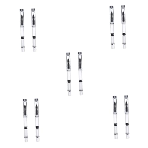 DIYEAH 10 Stück Teiliges Piston Füllfederhalter Multifunktionaler Signatur und Kalligraphie Tintenroller für Schule und Büro Ergonomisch Reibungsloses Schreiben Langlebig DIYEAH 10 Stück Teiliges Piston Füllfederhalter Multifunktionaler Signatur und Kalligraphie Tintenroller für Schule und Büro Ergonomisch Reibungsloses Schreiben Langlebig von DIYEAH