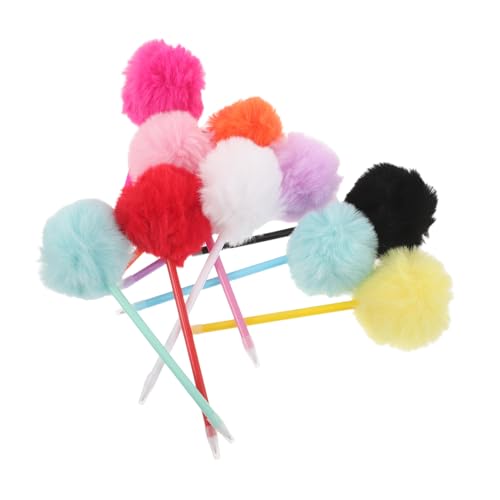 DIYEAH 10 Stück Teiliges Plüsch Pom Pom Kugelschreiber Flauschige Kawaii Schreibstifte mit Weichem Griff Smudge Resistente Kreative Schul und Büro Stifte für Mädchen und Studenten DIYEAH 10 Stück Teiliges Plüsch Pom Pom Kugelschreiber Flauschige Kawaii Schreibstifte mit Weichem Griff Smudge Resistente Kreative Schul und Büro Stifte für Mädchen und Studenten von DIYEAH