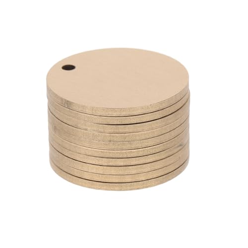 DIYEAH 10 Stück Teiliges Runde Messing Blanko Anhänger Flache Scheiben mit Loch Gravierbare Beschriftungsschilder für DIY Langlebige Messing Ventil Markierungset DIYEAH 10 Stück Teiliges Runde Messing Blanko Anhänger Flache Scheiben mit Loch Gravierbare Beschriftungsschilder für DIY Langlebige Messing Ventil Markierungset von DIYEAH