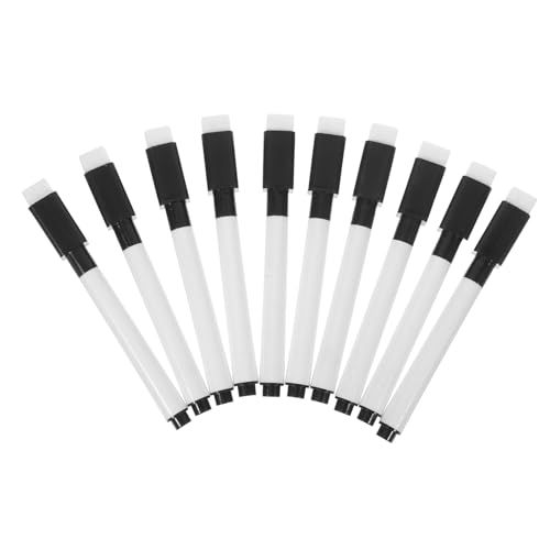 DIYEAH 10 Stück Teiliges Whiteboard Marker Magnetisch Abwischbar Spitze Wasserbasierte Schwarze Umweltfreundlich Langlebig Geeignet für Schule Büro und Zuhause Praktische Haftung an DIYEAH 10 Stück Teiliges Whiteboard Marker Magnetisch Abwischbar Spitze Wasserbasierte Schwarze Umweltfreundlich Langlebig Geeignet für Schule Büro und Zuhause Praktische Haftung an von DIYEAH