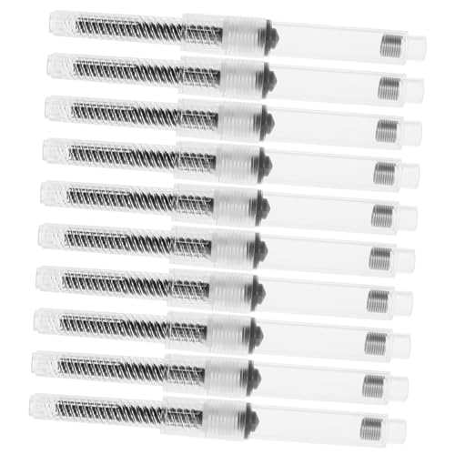 DIYEAH 10 Stück Tintenabsorber Tintenstift Tinte Füllfederhalter Brunnenstift -tintenfüller Tintenfüllwerkzeuge Tintennachfüller Für Füllfederhalter Tintenfüllassistent Weiß Plastik von DIYEAH
