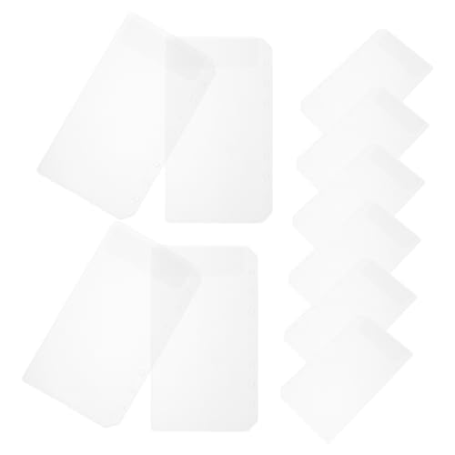 DIYEAH 10 Stück Transparent Bill Organizer Dokumentenaufbewahrungstasche für Quittungen Kontoauszüge Büro und Studium Leicht zu Reinigen und Praktisch DIYEAH 10 Stück Transparent Bill Organizer Dokumentenaufbewahrungstasche für Quittungen Kontoauszüge Büro und Studium Leicht zu Reinigen und Praktisch von DIYEAH