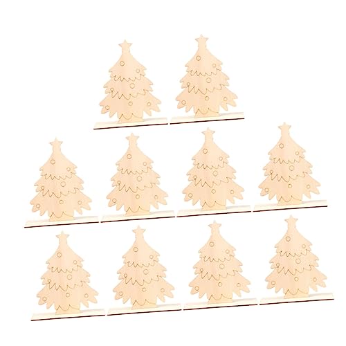 DIYEAH 10 Stück Weihnachtsbaum Holzfiguren zum Bemalen für Kreative Diy Bastelsets als Festliche Dekoration für Weihnachten und Partys Fördert Hand Augen Koordination und Kreative DIYEAH 10 Stück Weihnachtsbaum Holzfiguren zum Bemalen für Kreative Diy Bastelsets als Festliche Dekoration für Weihnachten und Partys Fördert Hand Augen Koordination und Kreative von DIYEAH