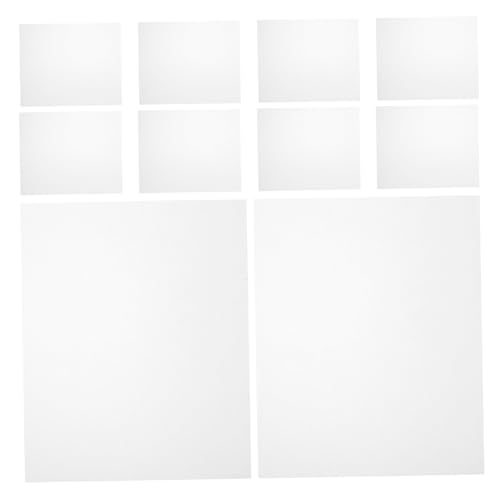 DIYEAH 10 Stück Zeichenschablonen für Teiliges Wiederverwendbaren PVC Transparenten Vorlagen für Basteln und Scrapbooking von DIYEAH