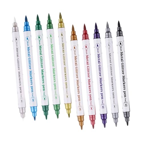 DIYEAH 10 Stück Zeilenstiftmarker Diy Liefert Marker Stift Kindermarkierungen Stifte Markieren Malbuchmarker Schicke Marker Malstift Markierungen Zum Ausmalen Malutensilien Pvc von DIYEAH