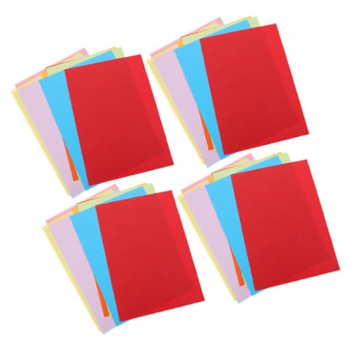 DIYEAH 100 Blatt Beidseitig Bedruckbares Papier für Drucker Vielfältige Farben für Origami und Kreative Bastelprojekte M² von DIYEAH