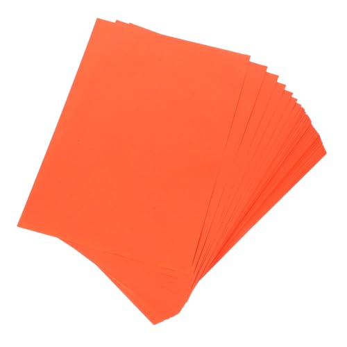 DIYEAH 100 Blatt Buntpapier für Umweltfreundliches Farbiges Druckpapier für Diy Kunst Basteln Falten Schneiden und Malen Schule und Zuhause von DIYEAH