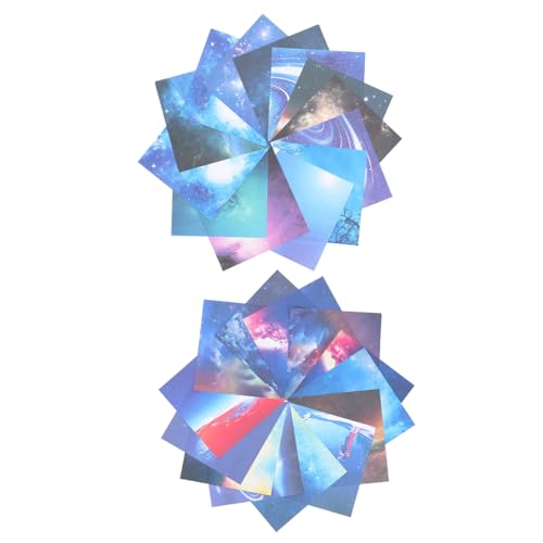 DIYEAH 100 Blatt Doppelseitiges Origami Papier Buntes Bastelpapier für Diy Projekte Kinderhandwerk Scrapbooking und Dekoration für Feste und Kreative Aktivitäten von DIYEAH