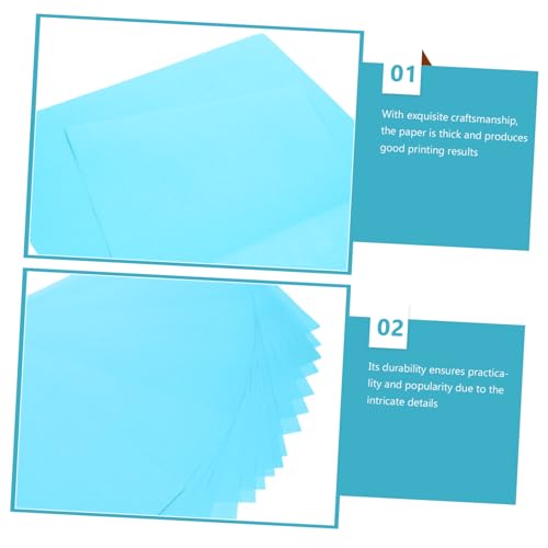 DIYEAH 100 Blatt Druckerpapier Vielseitiges Dickes Multifunktionspapier für Drucker Kopierer und Bastelarbeiten Büropapier für Schule und Zuhause zum Drucken und Basteln von DIYEAH