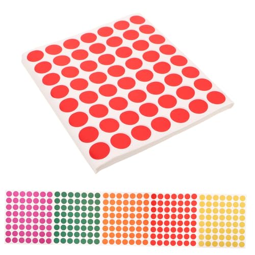 DIYEAH 100 Blatt Farbenfrohe Runde Punktaufkleber Kleine Selbstklebende Farbige Klebepunkte Starke Haftung Vielseitig für Büro Schule DIY Verpackung und Eventorganisation DIYEAH 100 Blatt Farbenfrohe Runde Punktaufkleber Kleine Selbstklebende Farbige Klebepunkte Starke Haftung Vielseitig für Büro Schule DIY Verpackung und Eventorganisation von DIYEAH