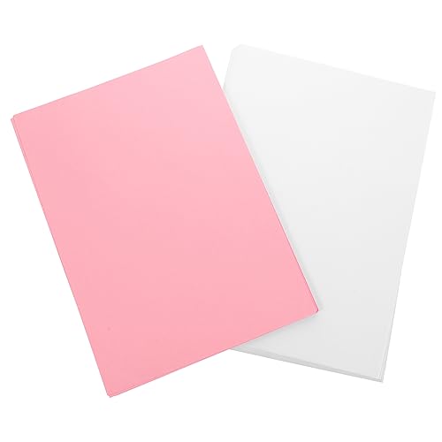 DIYEAH 100 Blatt papierschere pauspapier farbiges druckerpapier schrenzpapier papphefter Papierhandwerk Ultra Skizzierung Kopieren bunt faltbares Papierornament dickes Druckerpapier von DIYEAH