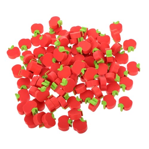 DIYEAH 100 Stück Apfel-Radiergummi basteln für mini radiergummi Geschenkidee Rosa gummiartig Coole Radiergummis für Mini-Radiergummis für rot DIYEAH 100 Stück Apfel-Radiergummi basteln für mini radiergummi Geschenkidee Rosa gummiartig Coole Radiergummis für Mini-Radiergummis für rot von DIYEAH
